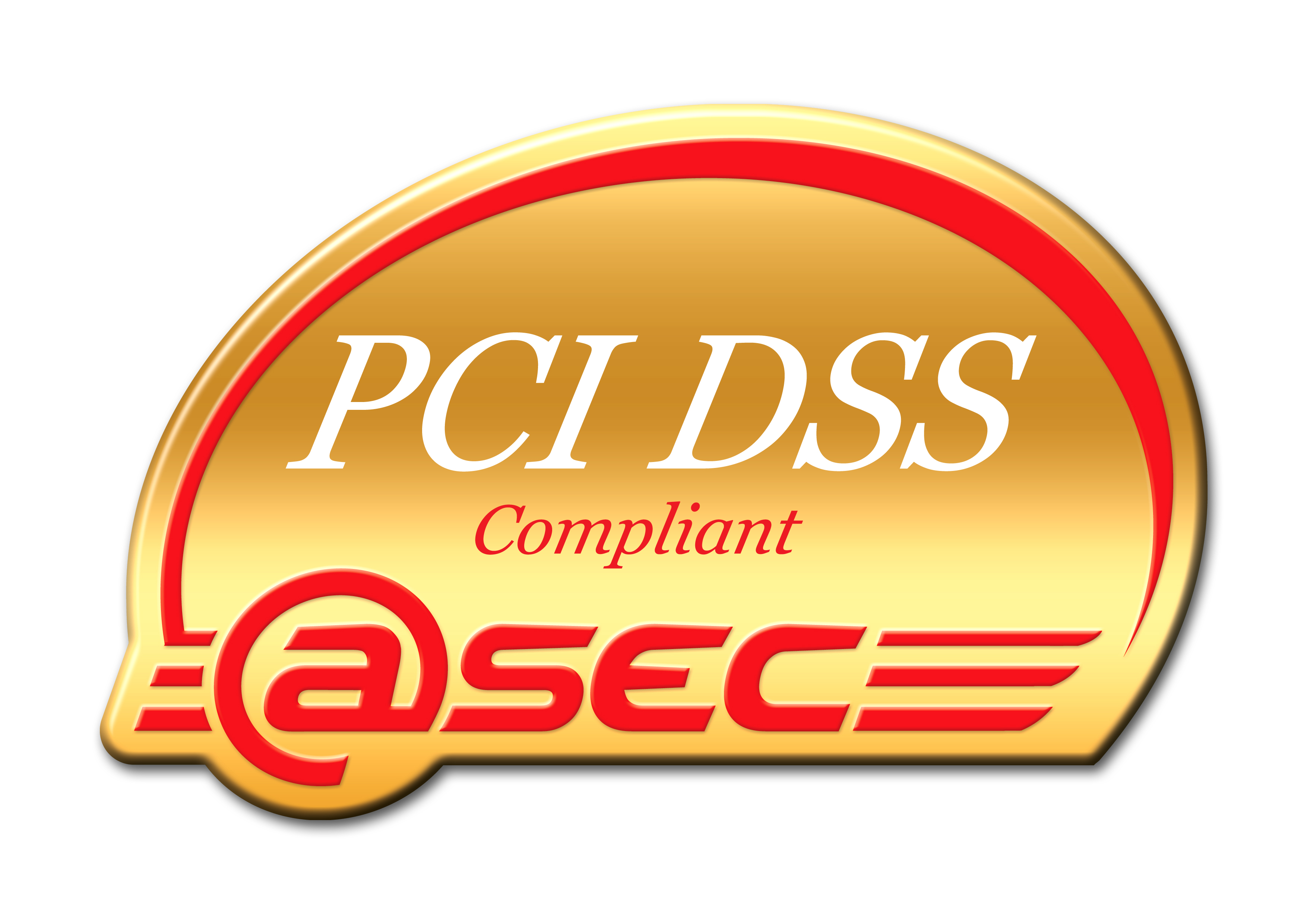 PCI DSS Level 1 compliance badge